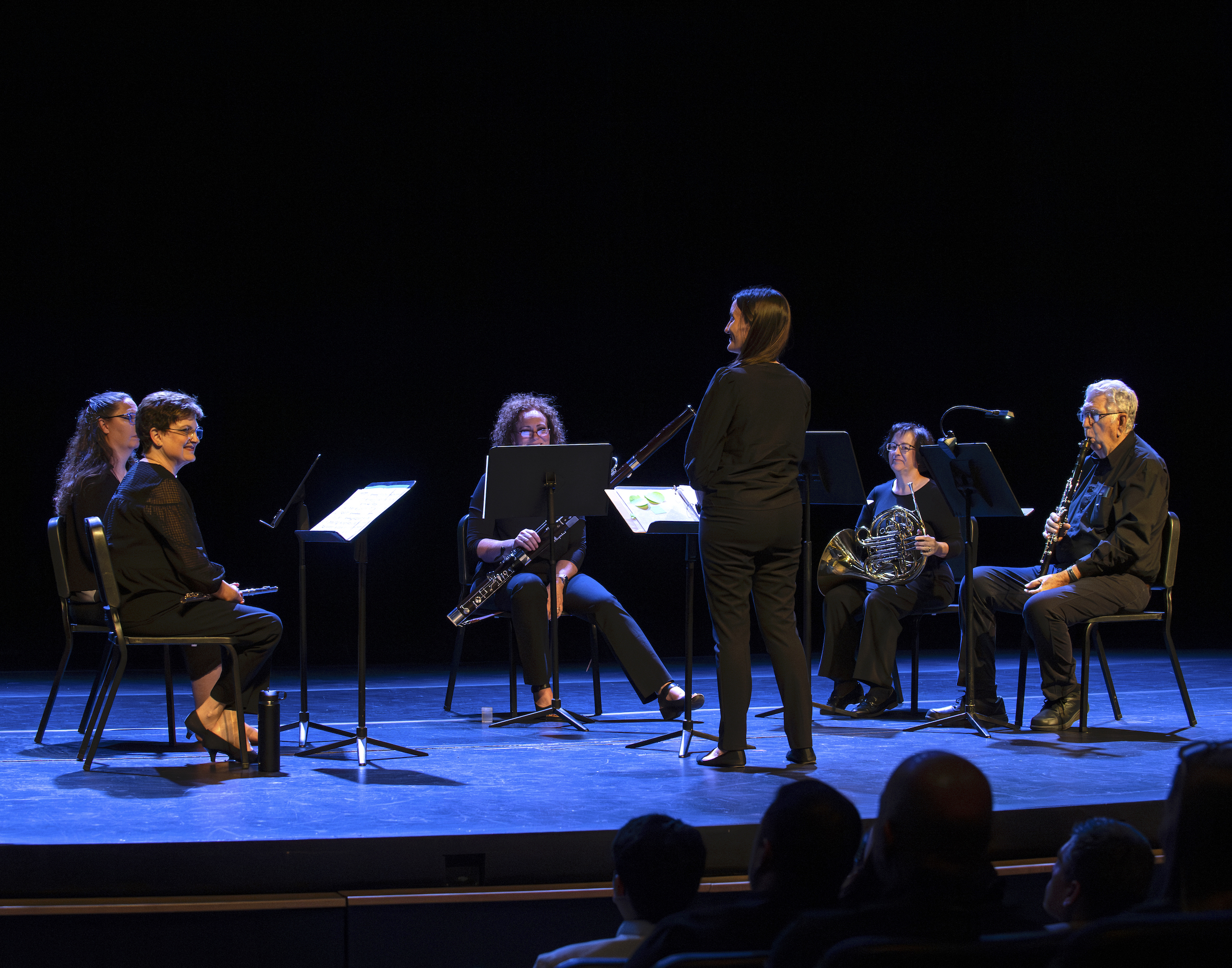 Performance of Don Basemore's woodwind quintet from the Artists of Promise concert. Photo credit: Bivona Photography LLC.