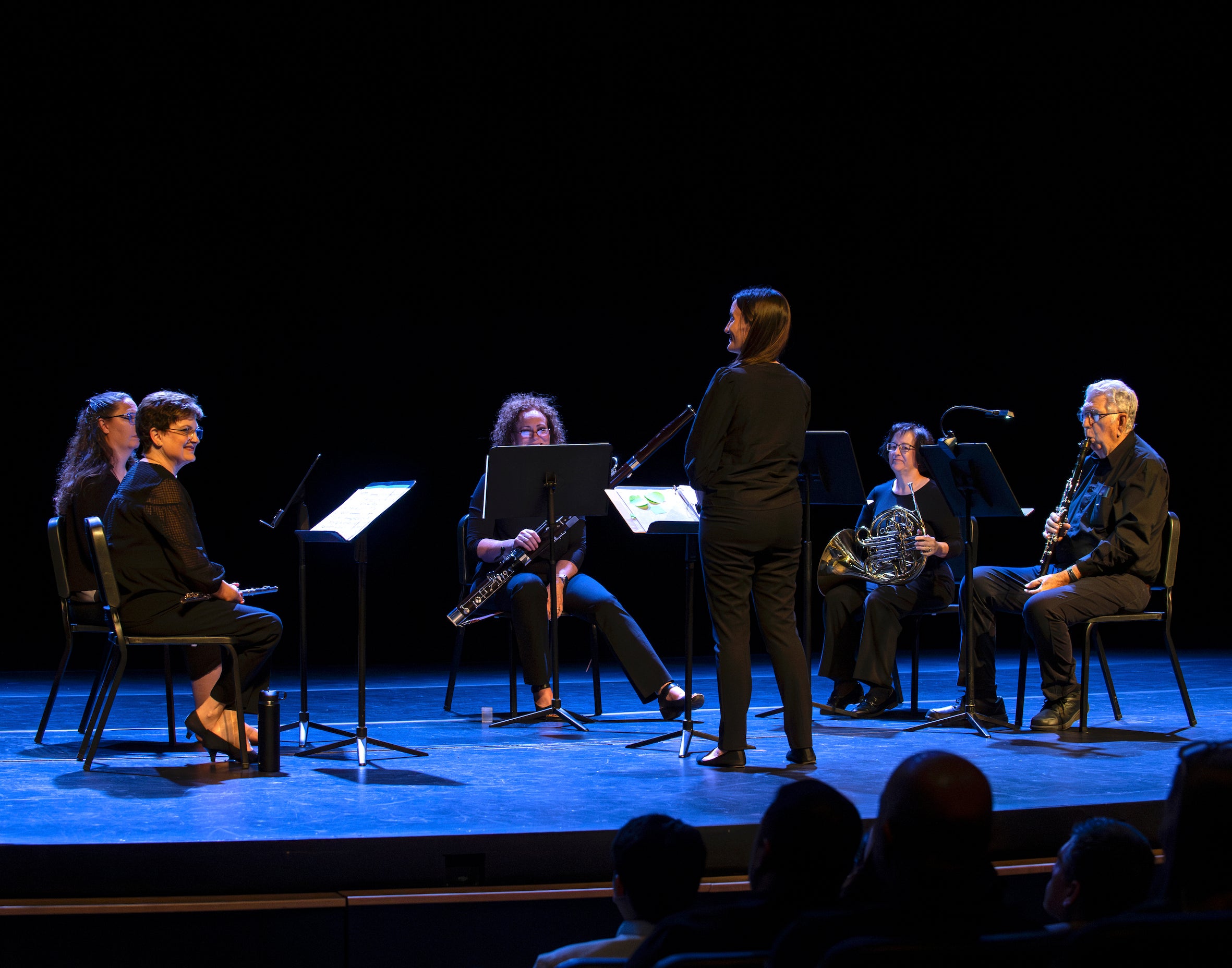 Performance of Don Basemore's woodwind quintet from the Artists of Promise concert. Photo credit: Bivona Photography LLC.