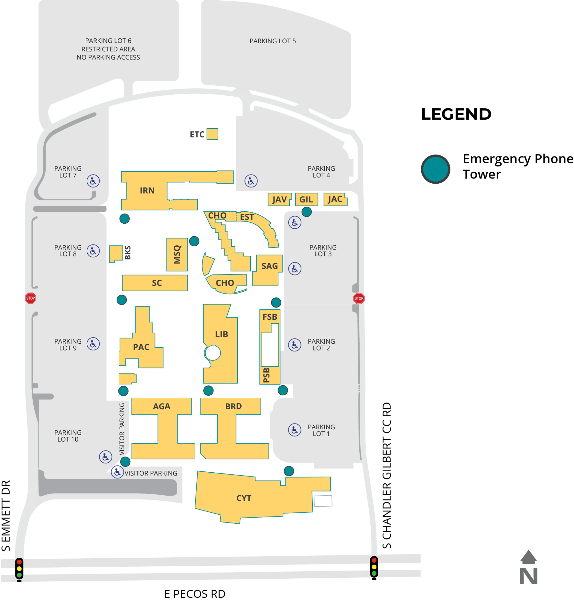 Pecos Campus Emergency Phone Towers