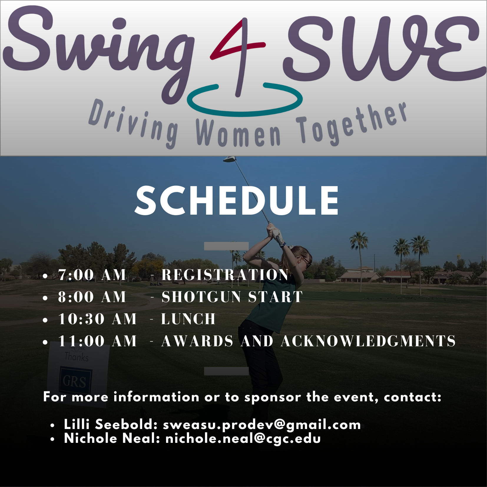 swing schedule