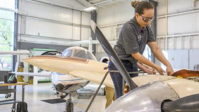 Aviation Class at CGCC