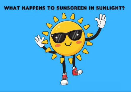 Title screen for “What Happens to Sunscreen in Sunlight?"
