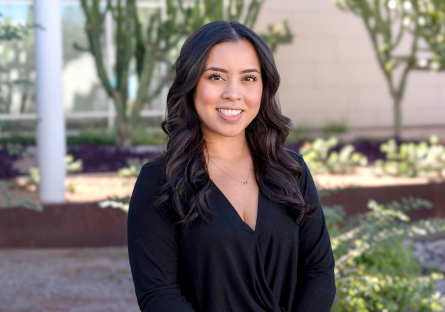 Layla Arledge headshot taken at the CGCC Pecos campus
