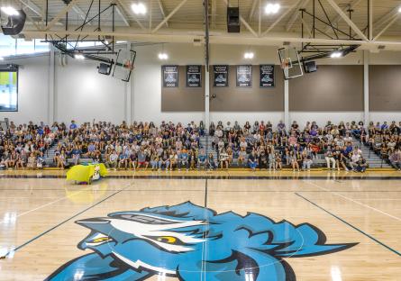 312 students attended the New Student Welcome