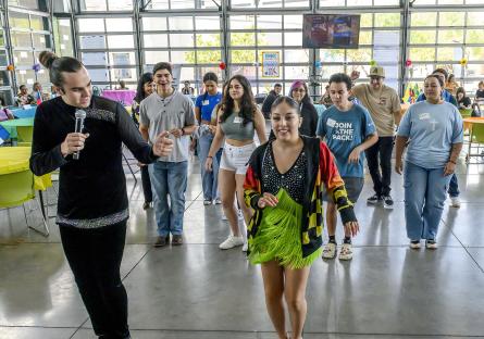 Hispanic Heritage Month Dancing