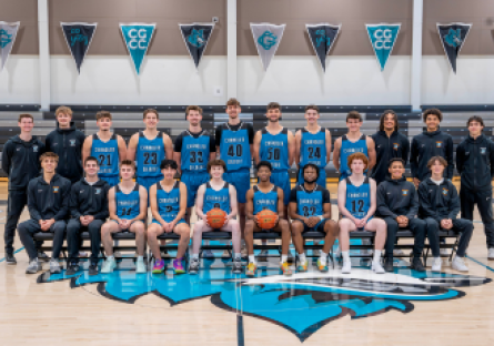 2024-25 CGCC Men's Basketball Team