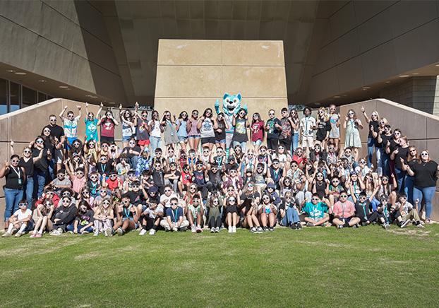 Group photo of Destination College students from 2025.